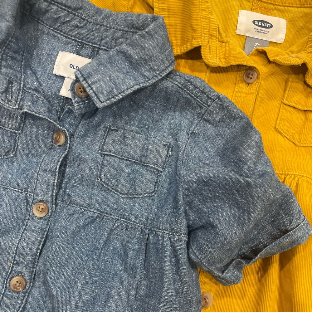 Old Navy Button-up bundle - Picture 2 of 8
